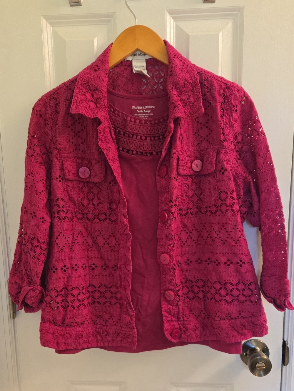Twin Set Sleeveless Top & Jacket